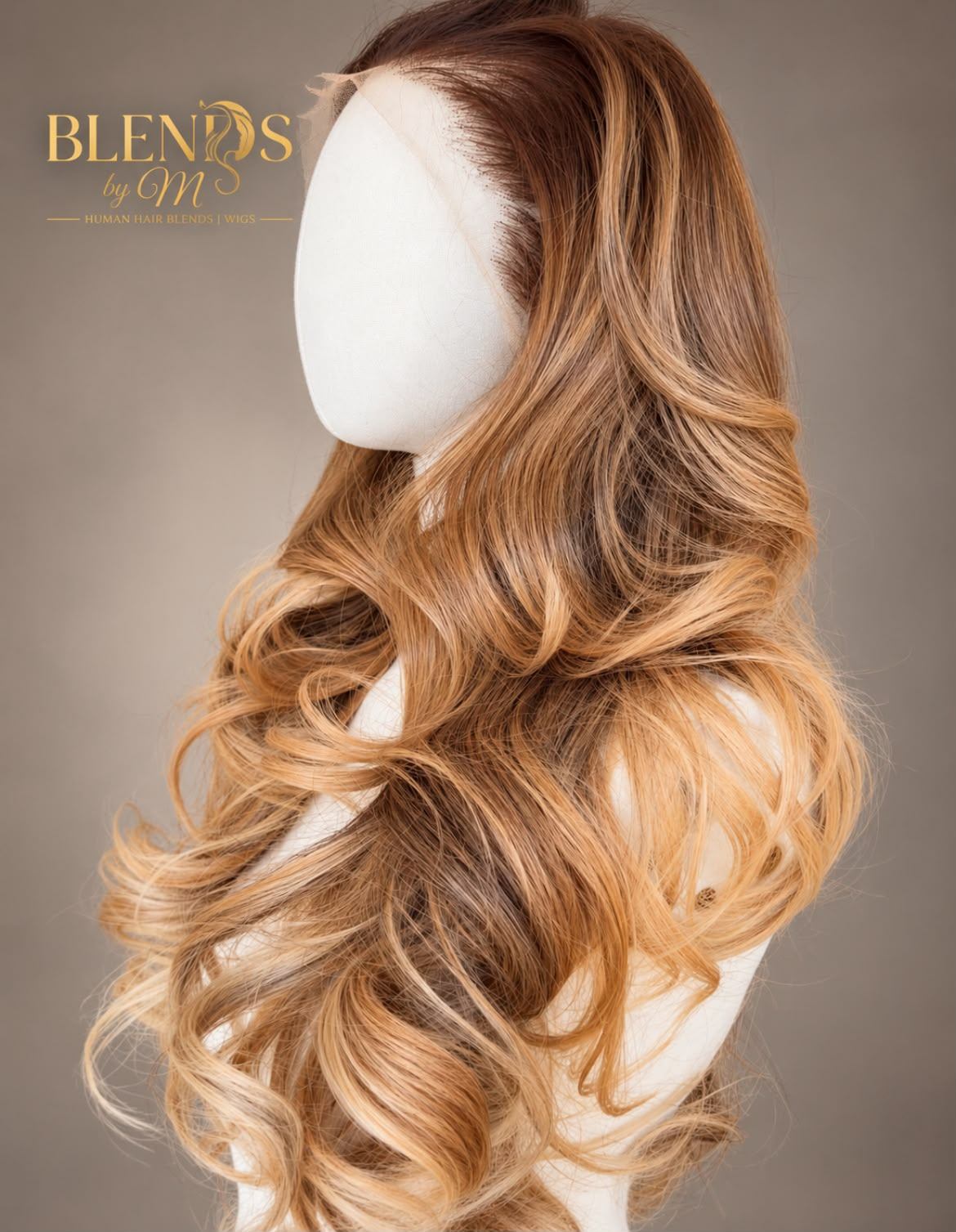 Mushroom Ombré Wave in Mushroom ombré